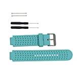 Huabao Watch Strap Compatible with Garmin Approach S20 S5 S6,Adjustable Silicone Sports Strap Replacement Band for Garmin Approach S20 S5 S6 Smart Watch (Teal)