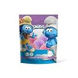 The Smurfs Bath Bomb Set with Raspberry and BlackBerry Scent, Vegan & Cruelty-Free, Relaxing and Fun Hydration for Softening Skin, Bath Fizzers for Kids Above 3 Years, 6 * 55g