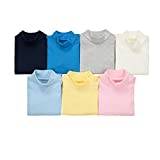 CuteOn 3/5/7 Packs Baby Infant Newborn Cotton Turtleneck Top Bodysuit Gift Set - Random Color 12 Months