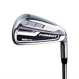 POSSOT Golf Irons Individual, Golf Iron Set for Men (5,6,7,8,9 and Piching Wedge or Golf Hybrid Right Handed with Regular Flex Steel Shaft, 8