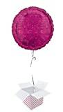 Glitz Pink Open Hearts Foil Balloon Weight Centrepiece Unique Party 56513 