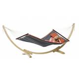 American Dream Double Hammock Set | Grey | Including Stand