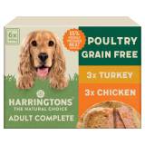 Harringtons Poultry Wet Dog Food Trays Multi Pack