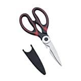 DI ORO 2-Piece Stainless Steel Kitchen Scissor Set - Heavy-Duty Come-Apart Kitchen  Shears for Poultry, Meat, Herb Cutting and More - Multi-Purpose and Offset  Scissors - Dishwasher Safe 