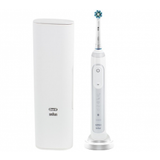 Braun Oral-B Genius X 20100S elektrische Zahnbürste mit Bluetooth weiß / silber