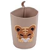 PENO Foldable Toy Basket with Animal Look Baby Design Bathroom Laundry Basket Hobby Room Tiger