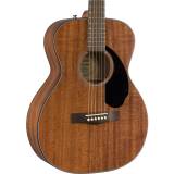 Fender CC-60S Concert Sized All-Mahogany Acoustic Guitar in Natural