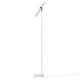 Catellani & Smith - Uau F LED Floor Lamp - nickel/Fuβ und Gestell nickel/BxH 55x150cm/Linse Ø 2cm/LED 1x1W/350mA/110-240V/140lm/2700K/CRI80/dimmbar