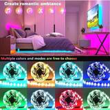 SHEIN pc ftm RGB Led String Light USB Powered V LED Cuttable Strip Decorative Light For Party Gaming  Living Room Atmosphere Lighting Home Party Kitchen Dec