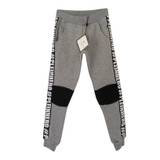 Philipp Plein Kid's 6-7Y Leather Trimmed Joggers Size 6 Years