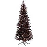 anXella Artificial Pencil Christmas Tree 10ft Christmas Tree Slimline Festive Xmas Space saver Trees Decoration Artificial Holiday Xmas Tree for Party Decoration
