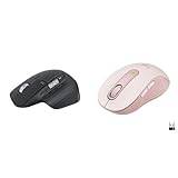 Logitech MX Master 3S - Wireless Performance Mouse with Ultra-Fast Scrolling, Ergonomic & Signature M650 Wireless Mouse - For Small to Medium Sized Hands, 2-Year Battery, Silent Clicks