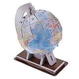 BESTonZON 1 Set Aerospace 3d Puzzle Outer Space Puzzle 3d Jigsaw Puzzle Ball World Map Globe for Kids Map Puzzle Space Jigsaw Puzzle Earth Globe Model Kit Cartoon Brain Teaser Paper Child
