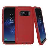 (Samsung Galaxy S8 + PLUS, Red) OtterBox Defender Series Rugged Heavy Duty Case Cover + Belt Holster Clip New