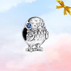 Sparkling Cute Chick Charm * New Genuine S925 Sterling Silver Charm for Pandora Bracelet * Necklace Pendant * Gift for Her