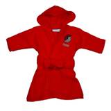 Infant Red Portland Trail Blazers Personalized Robe