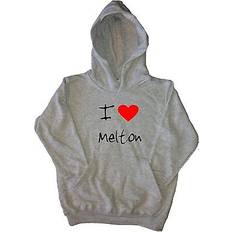 I love heart melton kids hoodie sweatshirt
