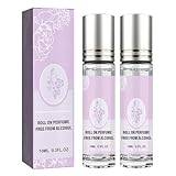 Roll On Perfume Oil, Long Lasting Pheromone Infused Essential Oil Perfume Cologne, Females Attract Males Roll-On Pheromone Infused Essential Oil Perfume Cologne For Unisex (2pc)
