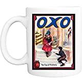 Oxo the cup of kindness health strength warmth retro shabby chic vintage style funny mug