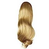 American Dream Superstar 100% Human Hair Ponytail with Drawstring Attachment Medium Ash Brown / Beach Blonde