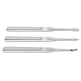 Cuticle Pusher, 3PCS Professional Stainless Steel Cuticle Remover, Cutical Pusher Set, Nail Pusher Tool Compatiable for Ngernails and Toenails