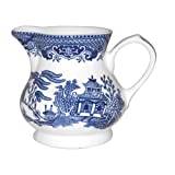 Blue Willow Churchill China Cream Jug, Made in England