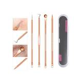 2-10pc Blackhead Remover Stainless Needles Acne Comedone Pimple Extractor Remover Tool Black Dot Acne Clip Tweezer Face Care Kit