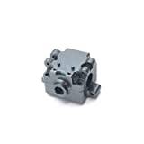 TOMYEUS Motor steering gear bracket,gear box,Two-Layer Board,steel reduction gear,Chassis for Wltoys K989 K979 K999 RC 1/28 precise ( Color : Gear box Titanium )