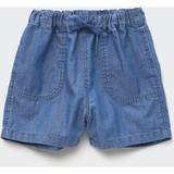 Uniqlo - Toddler's Cotton Easy Shorts - Blue - 18-24 Mo