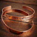 Personalised Copper Cuff Bracelet - Inside