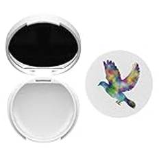 'Colourful Flying Dove' Lip Balm with Mirror (BM00023127)