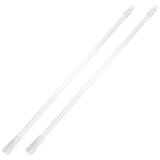 2 pcs shutter rotary rod acrylic white curtain vertical blind replacement part