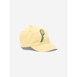 Boys Tennis Embroidered Cap in Yellow - Yellow / 52 - 54 cm