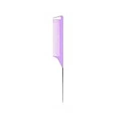 Hair Brush Women 1PC Pointed Tail Comb Anti-static Hair Dye Brush, Hairdresser Comb Salon, Hairdresser Accessories Hairbrush (Color : A-Purple)