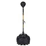 Boxing Gym Equipment Cobra Bag Fitness Reflex Bag Gift 4 Replacement Balls And Boxing Gloves Freestanding Workout Punching Ball Speed Bag Boxing Bag Stand & Adjustable Height, Black, 50x50x150-180cm
