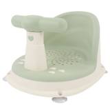 (green)baby bath baby bath portable chair foldable soft detachable handle