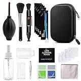 Professional DSLR Camera Cleaning Kit 29-in-1 Camera Cleaner Set Include Cleaning Swabs Cleaning Pen Dust Blower For Sensor Lens 29-in-1 Professional Camera Cleaning Kit Soft Dust Cleaner For Glasses