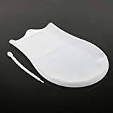 Qcwwy Soft Silicone Reusable Kneading Dough Bag, Flour Mixing Preservation Bags Kitchen Baking Tool Dough Bowl with Cards Small Mini Rustic Farmhouse Cross Bowl