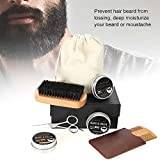 Beard Styling Set, Beard Shaping Tool Beard Brush Set Durable for Daily Life