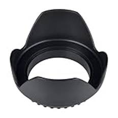 Universal Digital Camera black Flower shape Lens Hood,for Canon 450d 550 500d 600d 700d 18-55 Screw Spiral 58 mm