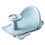 Magent Foldable Baby Bath Seat Baby Stable Bath Support with 4 Suction Cups, 6-18 Months, Up to 25 kg, BPA-Free, 28x38x16cm