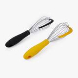 Whisk with Scraper 2-in-1