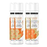 2 Pack of 250ml Each of Toni & Guy Damage Repair Conditioner and Shampoo With Keratin Active Technology, Hair Becomes Stronger and More Resilient With Every Wash