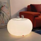 Indoor Bubble Light up Coffee Table - Moree - Grey Felt Cushion