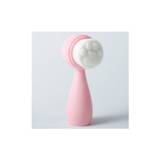 (Pink) Double-Sided Silicone Face Cleansing Brush Facial Cleanser - Multicoloured