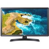 28" LG 28TQ515S-PZ Smart HD Ready LED TV Monitor, Silver/Grey,Black