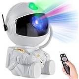 Astronaut Galaxy Star Projector with Remote Control, Starry Night Light, Adjustable Head Angle Night Light, Gifts for Children and Adults, Ceiling Decor