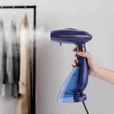 SHEIN Portable Mini Steam Iron Handheld Steamer For Clothes Travel Electric Ironing Machine Compact Size All In One V W White