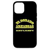 iPhone 15 El Dorado Arkansas Coordinates Souvenir Case
