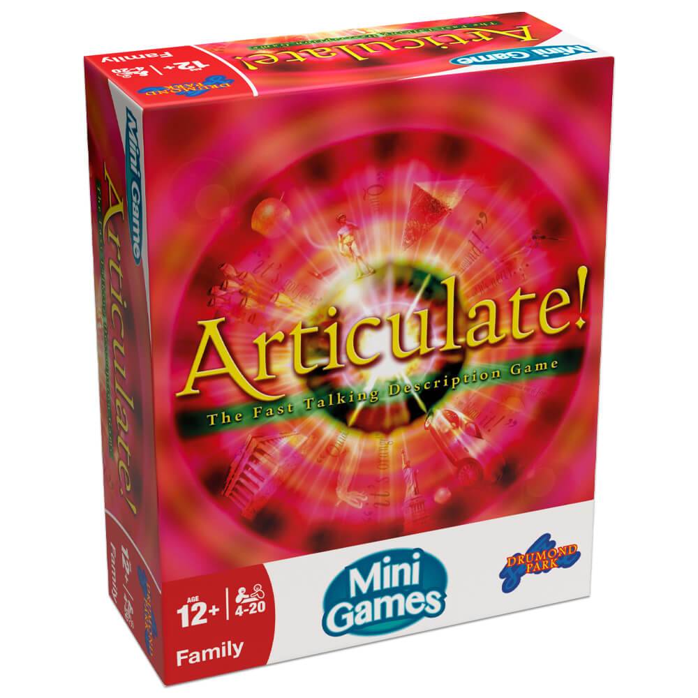 ARTICULATE Board Game 4-20 Players Age 12+ By Drumond Park 1998 Edition 